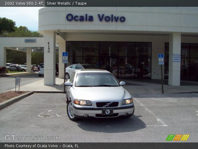 2002 Volvo S60 2.4T in Silver Metallic