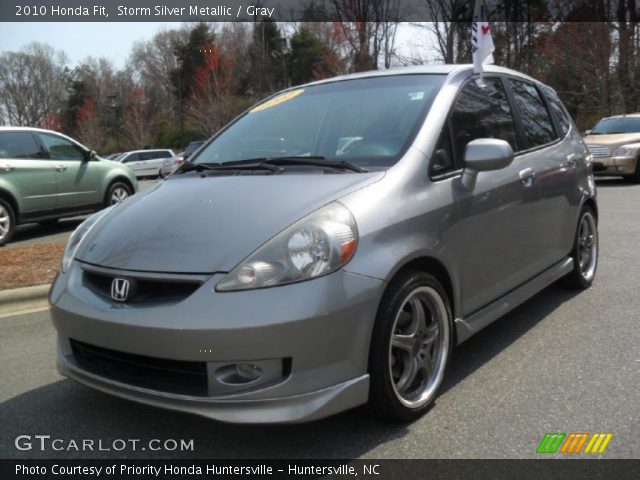 2010 Honda Fit  in Storm Silver Metallic