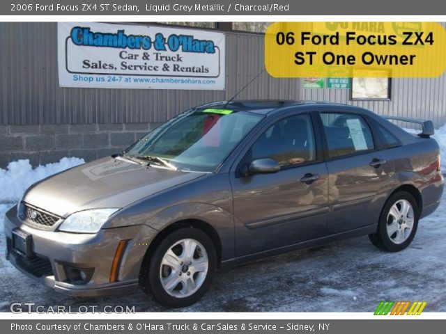 2006 Ford Focus ZX4 ST Sedan in Liquid Grey Metallic