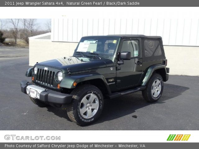 2011 Jeep Wrangler Sahara 4x4 in Natural Green Pearl