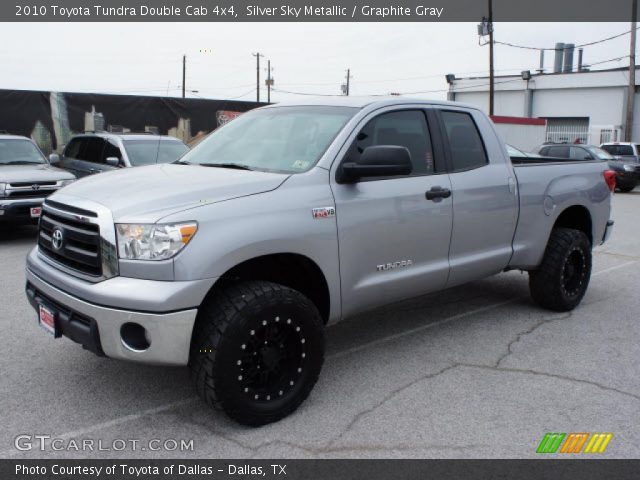 2010 Toyota Tundra Double Cab 4x4 in Silver Sky Metallic