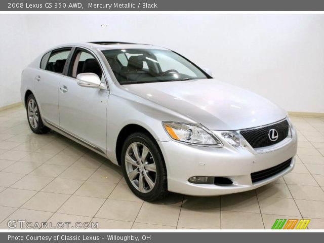 2008 Lexus GS 350 AWD in Mercury Metallic