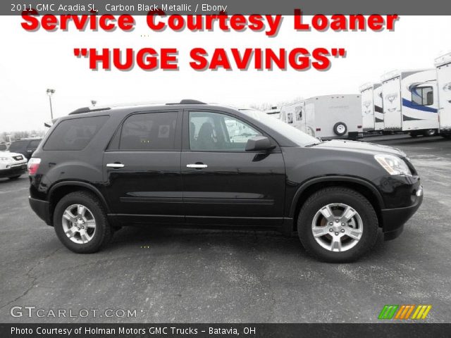 2011 GMC Acadia SL in Carbon Black Metallic