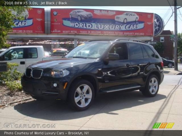 2008 BMW X5 3.0si in Jet Black