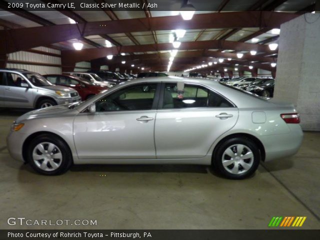 2009 Toyota Camry LE in Classic Silver Metallic