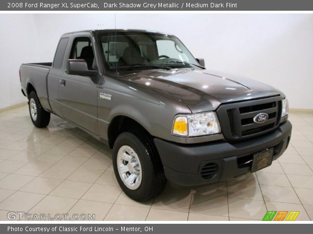 2008 Ford Ranger XL SuperCab in Dark Shadow Grey Metallic