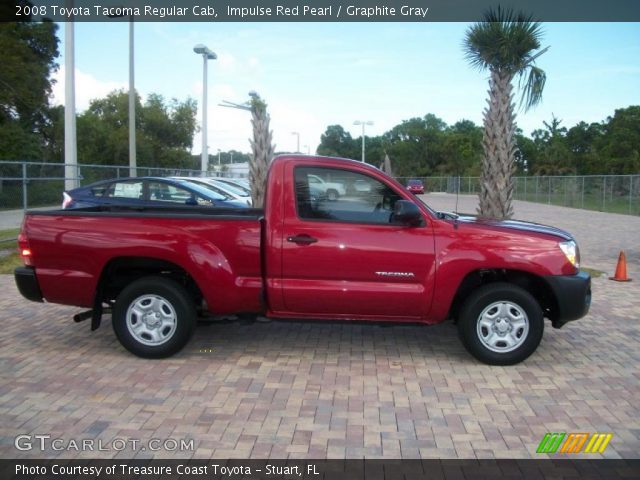 2008 Toyota Tacoma Regular Cab in Impulse Red Pearl