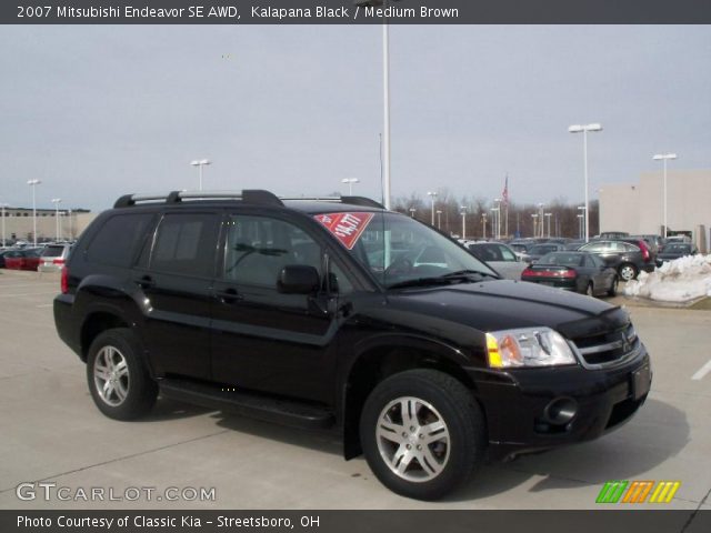 2007 Mitsubishi Endeavor SE AWD in Kalapana Black