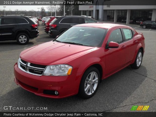 2011 Dodge Avenger Mainstreet in Redline 2 Pearl