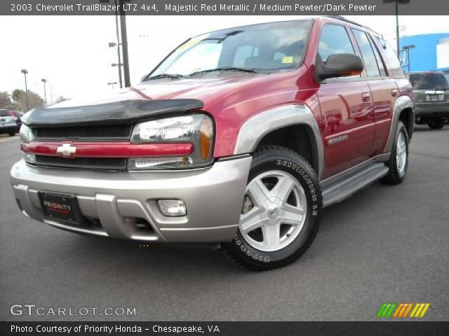 2003 Chevrolet TrailBlazer LTZ 4x4 in Majestic Red Metallic