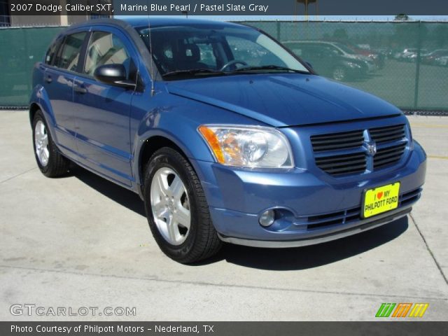 2007 Dodge Caliber SXT in Marine Blue Pearl