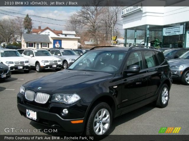 2010 BMW X3 xDrive30i in Jet Black