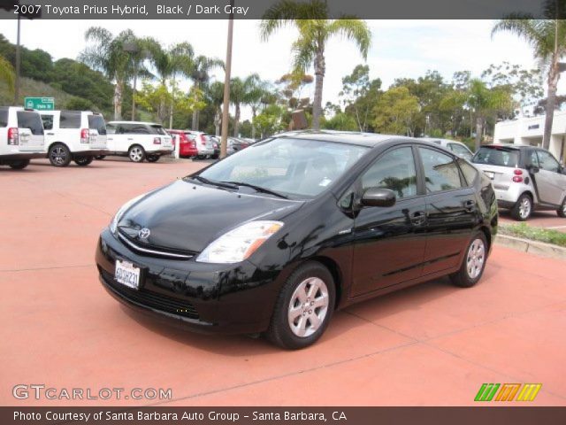 2007 Toyota Prius Hybrid in Black