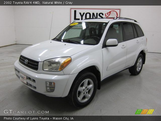 2002 Toyota RAV4 4WD in Natural White