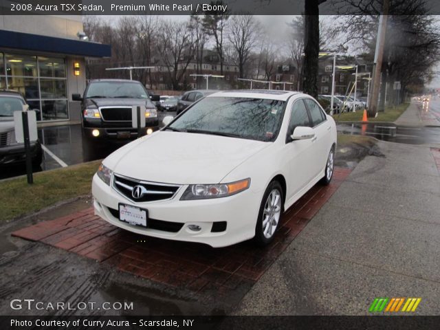 2008 Acura TSX Sedan in Premium White Pearl