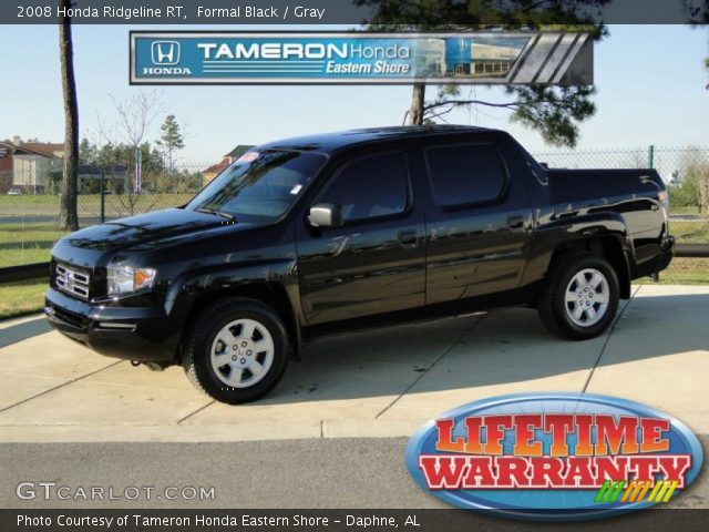 2008 Honda Ridgeline RT in Formal Black