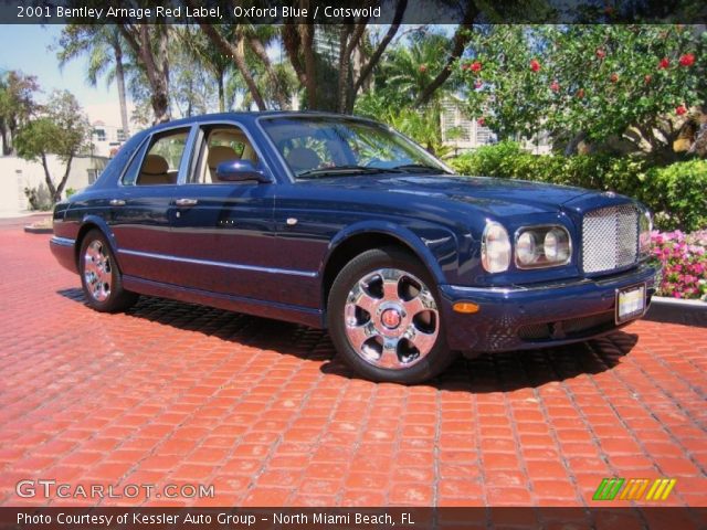 2001 Bentley Arnage Red Label in Oxford Blue