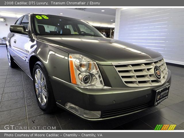 2008 Cadillac DTS Luxury in Titanium Chromaflair