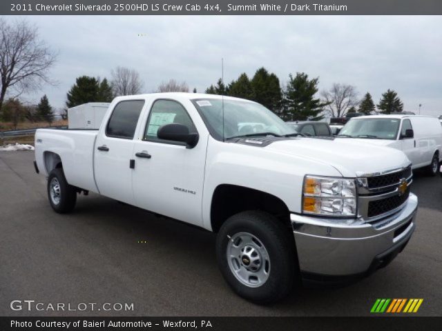 2011 Chevrolet Silverado 2500HD LS Crew Cab 4x4 in Summit White