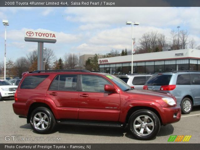 2008 Toyota 4Runner Limited 4x4 in Salsa Red Pearl