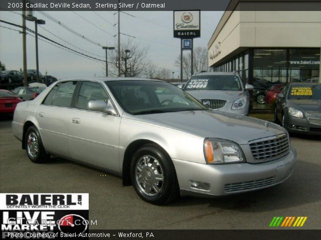 2003 Cadillac DeVille Sedan in Sterling Silver