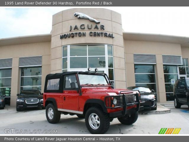 1995 Land Rover Defender 90 Hardtop in Portofino Red
