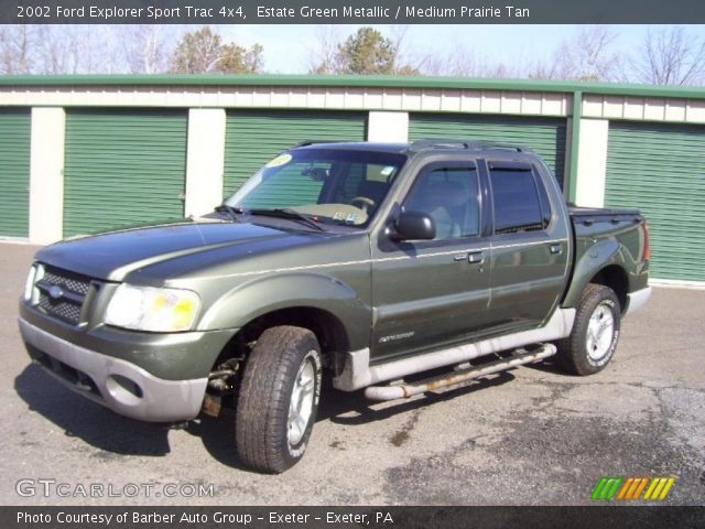 2002 Ford Explorer Sport Trac 4x4 in Estate Green Metallic