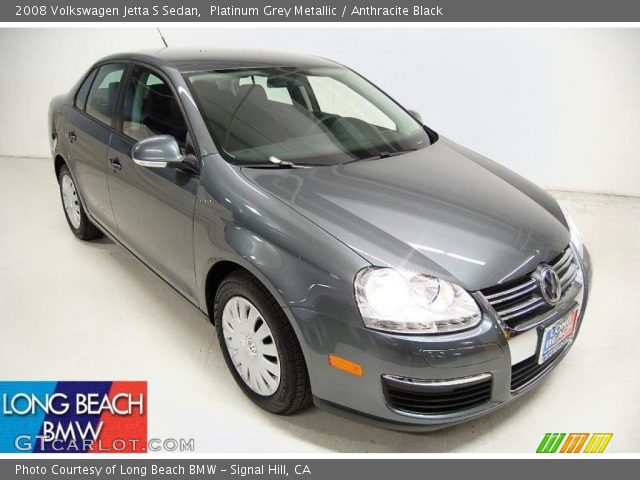 2008 Volkswagen Jetta S Sedan in Platinum Grey Metallic