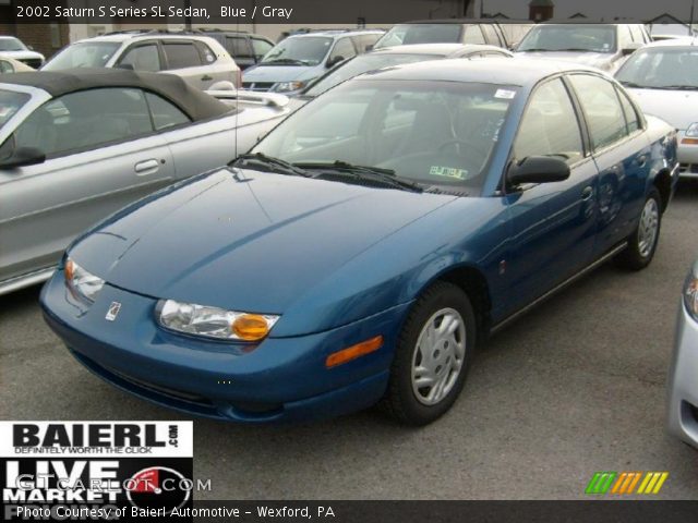 2002 Saturn S Series SL Sedan in Blue