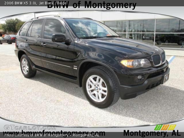 2006 BMW X5 3.0i in Jet Black