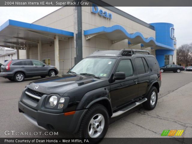2004 Nissan Xterra XE 4x4 in Super Black