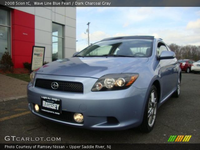 2008 Scion tC  in Wave Line Blue Pearl
