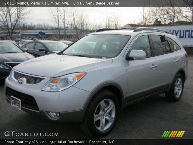 2011 Hyundai Veracruz Limited AWD in Ultra Silver