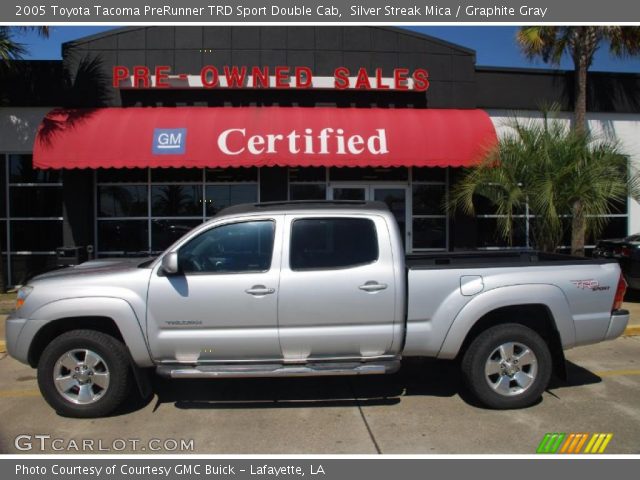 2005 Toyota Tacoma PreRunner TRD Sport Double Cab in Silver Streak Mica