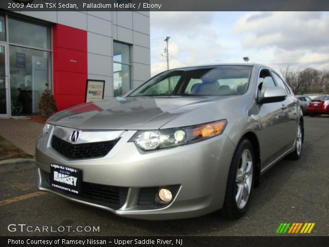 2009 Acura TSX Sedan in Palladium Metallic