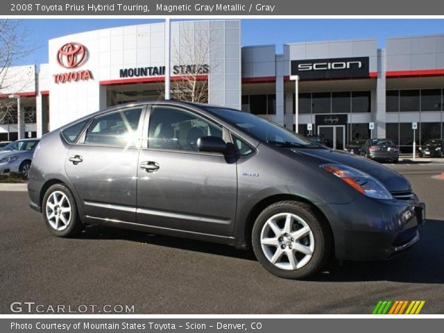 2008 Toyota Prius Hybrid Touring in Magnetic Gray Metallic