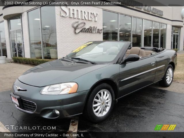 2002 Chrysler Sebring LXi Convertible in Onyx Green Pearl