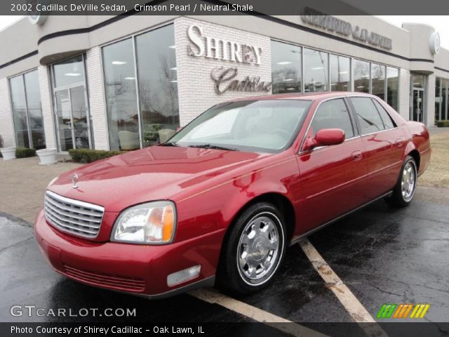 2002 Cadillac DeVille Sedan in Crimson Pearl