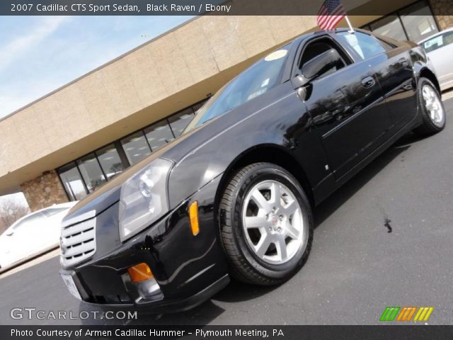 2007 Cadillac CTS Sport Sedan in Black Raven