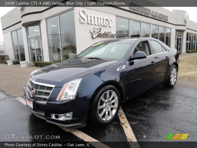 2008 Cadillac CTS 4 AWD Sedan in Blue Chip