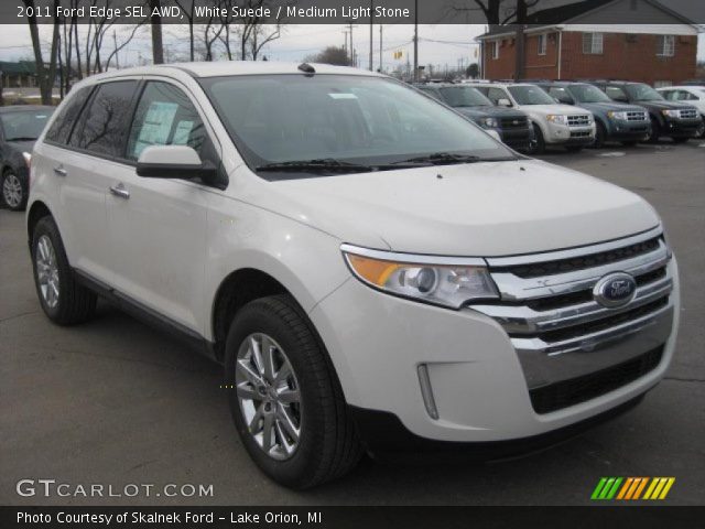 2011 Ford Edge SEL AWD in White Suede