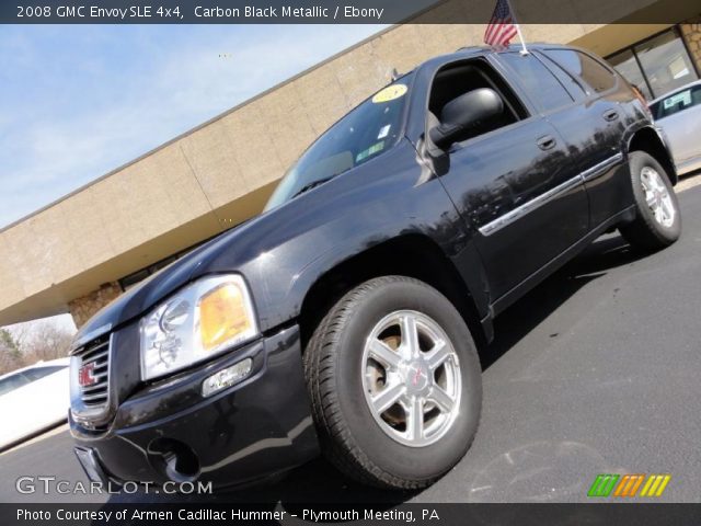 2008 GMC Envoy SLE 4x4 in Carbon Black Metallic