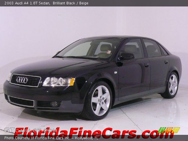 2003 Audi A4 1.8T Sedan in Brilliant Black
