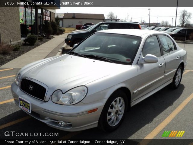 2005 Hyundai Sonata GLS V6 in Bright Silver