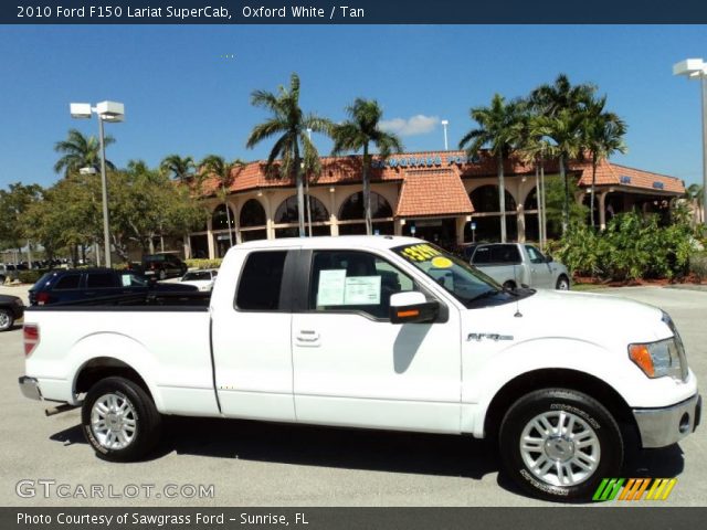 2010 Ford F150 Lariat SuperCab in Oxford White