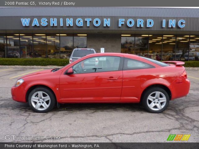 2008 Pontiac G5  in Victory Red