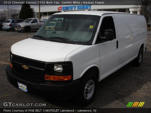 2010 Chevrolet Express 2500 Work Van in Summit White