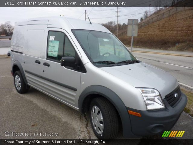 2011 Ford Transit Connect XL Cargo Van in Silver Metallic