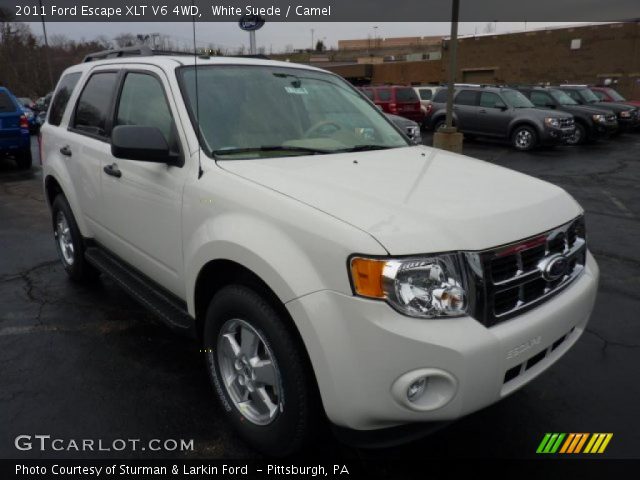 2011 Ford Escape XLT V6 4WD in White Suede