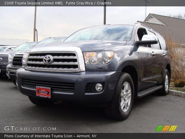 2008 Toyota Sequoia Limited 4WD in Pyrite Gray Mica